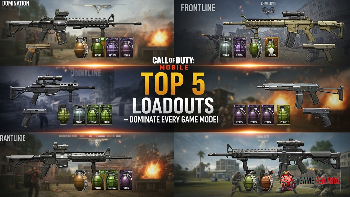 Call of Duty Mobile: Top 5 Loadouts – Dominate Every Game Mode!